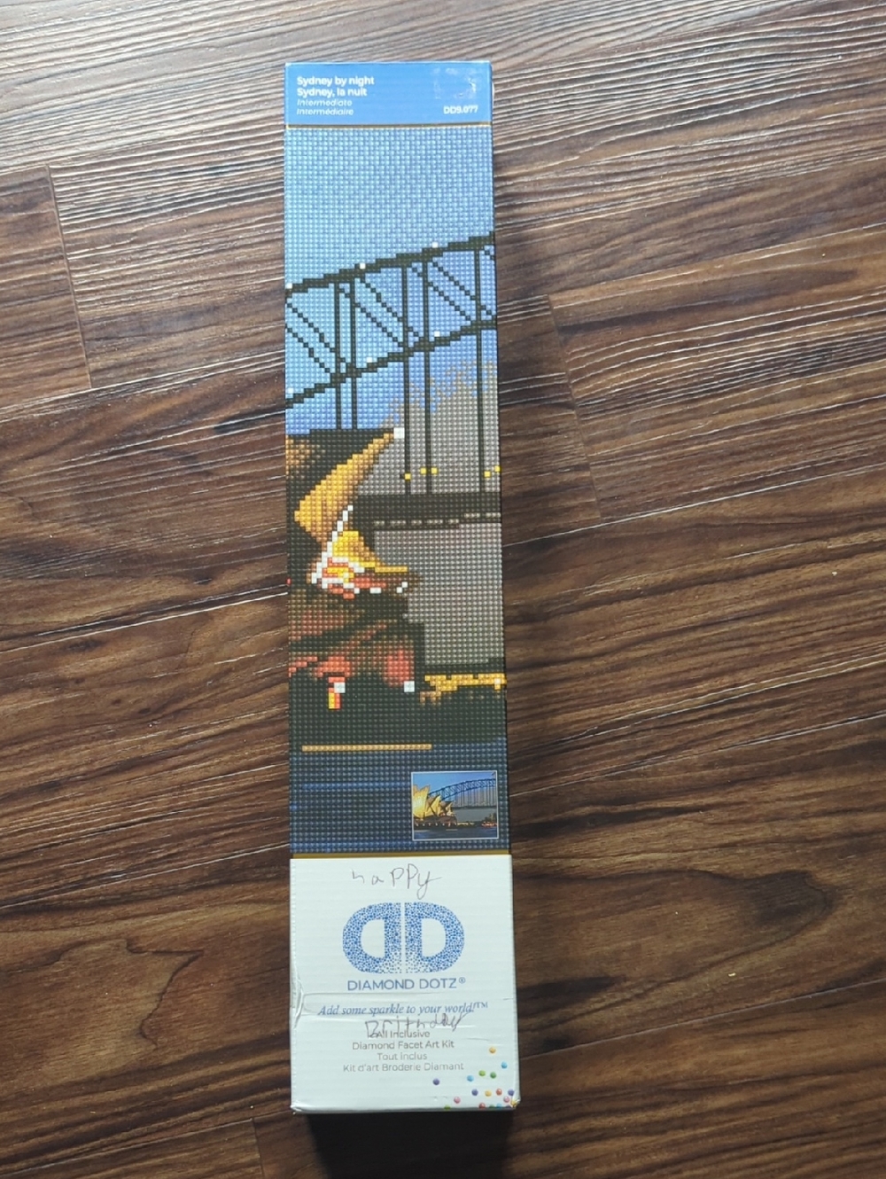Diamond Dotz 'Sydney by Night' Beaded Mosaic Kit - Blue, Black, Gold